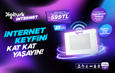 İnternetli Eğlencenin ve Avrupa'nın Yıldızı Paketi kampanyası